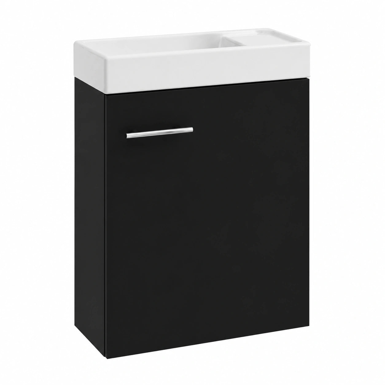 Unterschrank – 50 × 70 × 23 cm, Schwarz