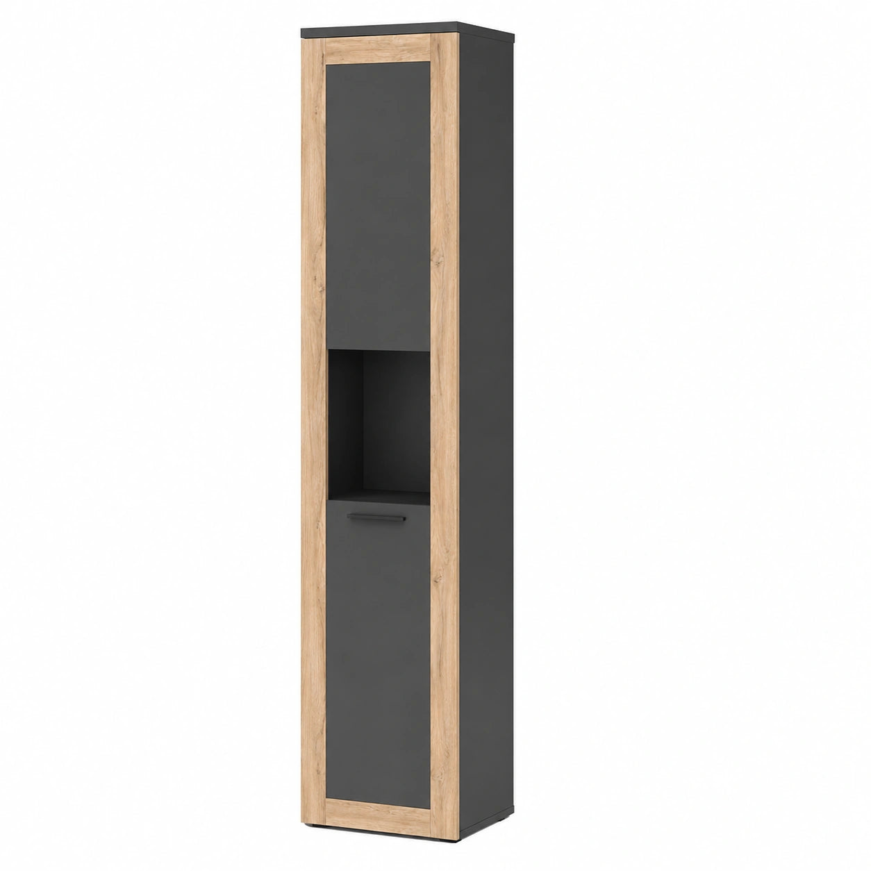 Hochschrank – 40 × 194.3 cm, Anthrazit