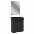 Waschtischunterschrank – 40 cm, moderner Stil, aus Eichenholz