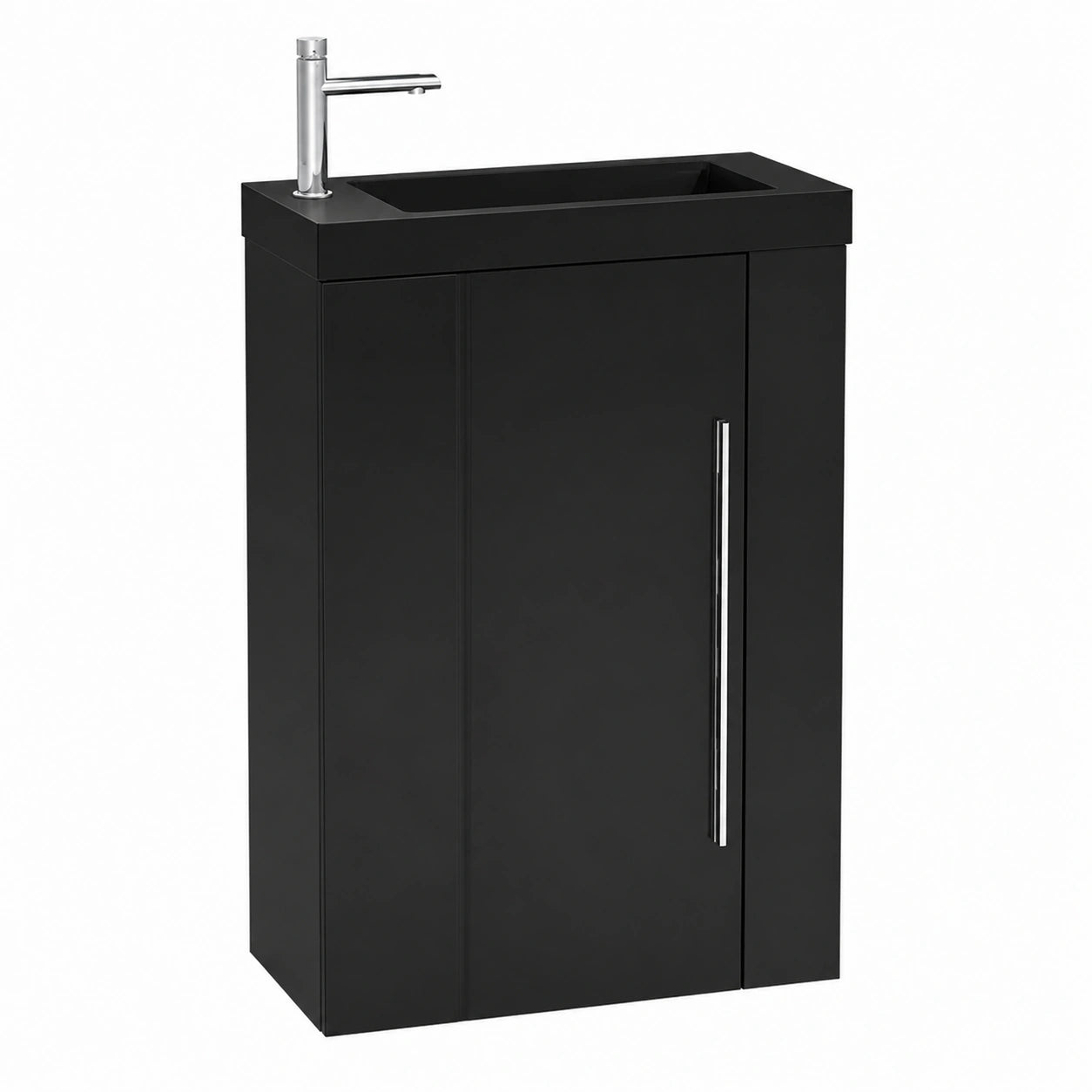 Waschtisch – 45 cm, Schwarz