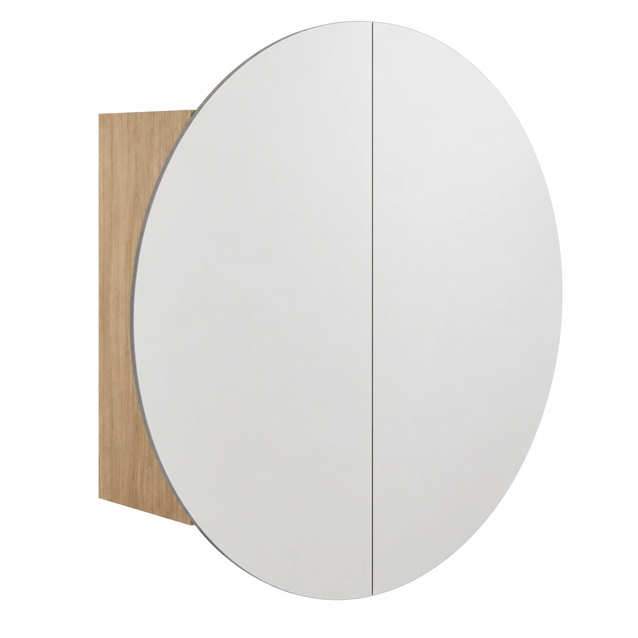 Badezimmerschrank – runde Form, mit LED-Beleuchtung, für Badezimmer