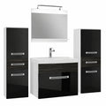 Unterschrank – Schwarz, für Badezimmer